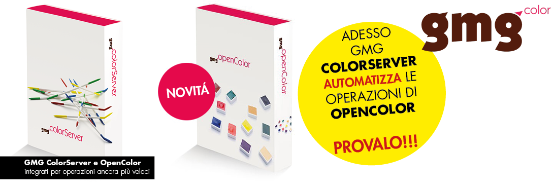 GMG nuova tesea colorproof opencolor